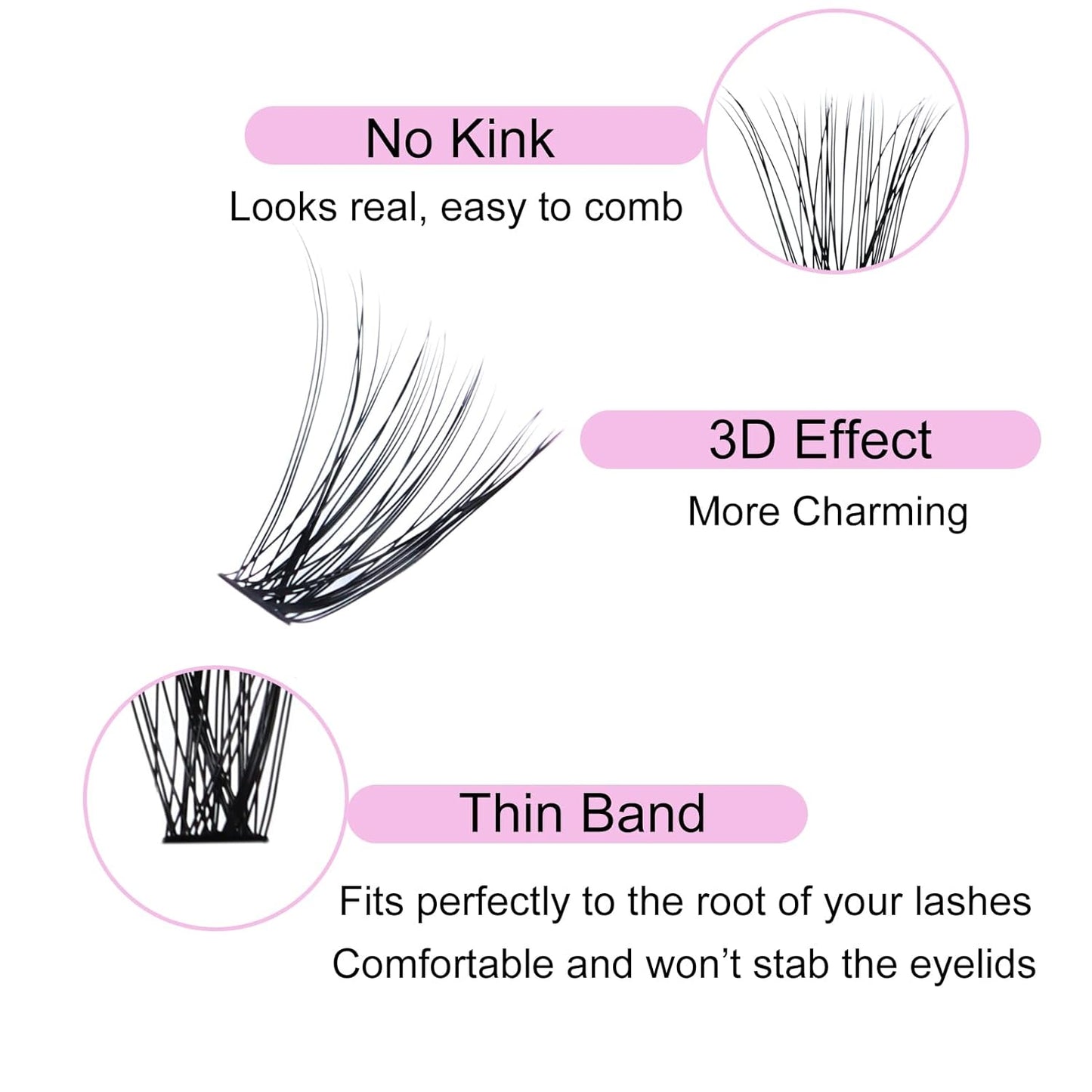 Effortless Lash Clusters