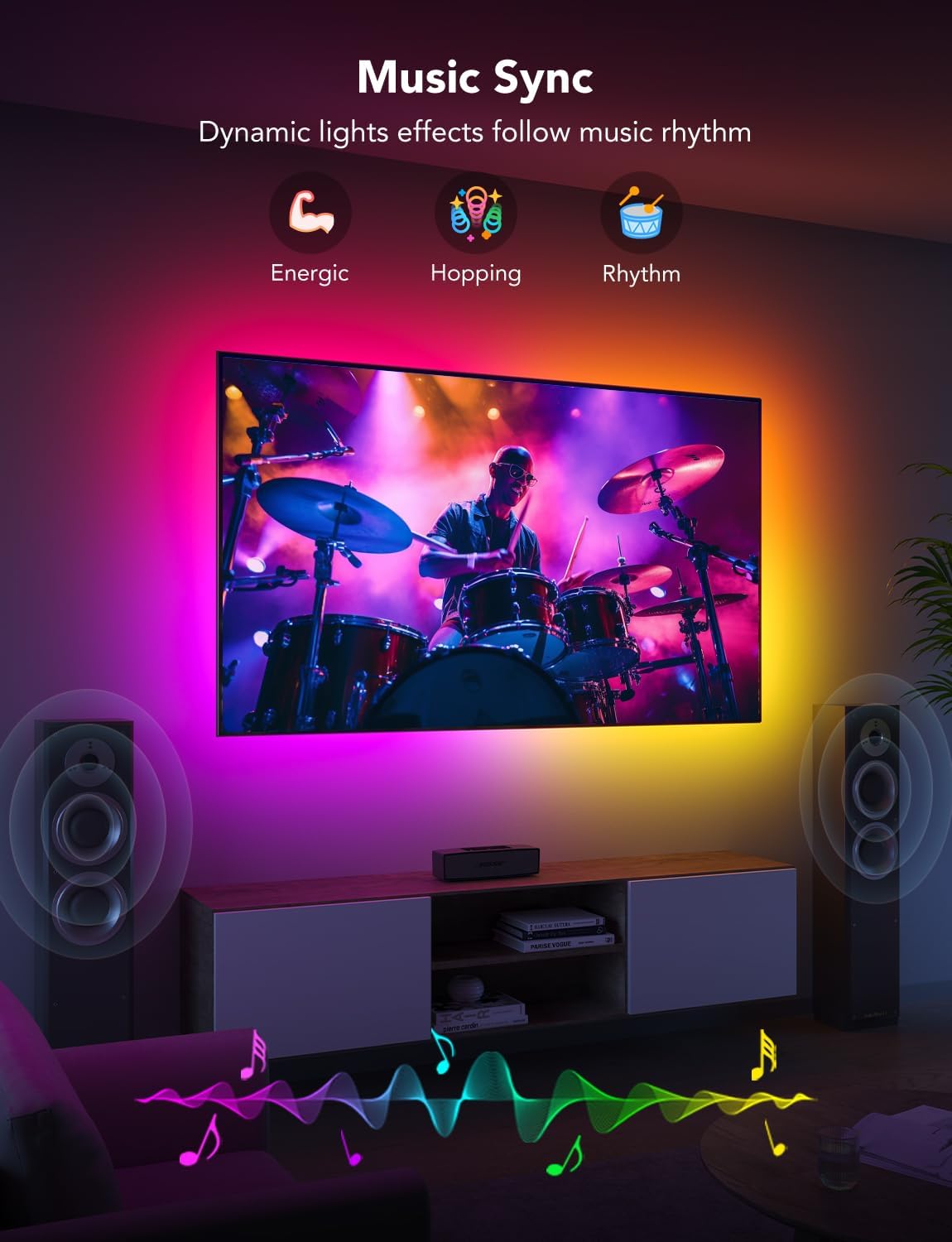 VividGlow TV Light Strips