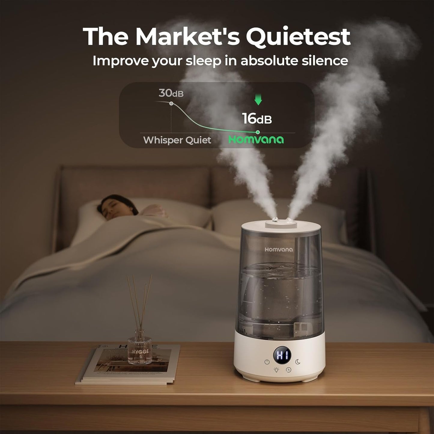 Homvana Misty Oasis Humidifier