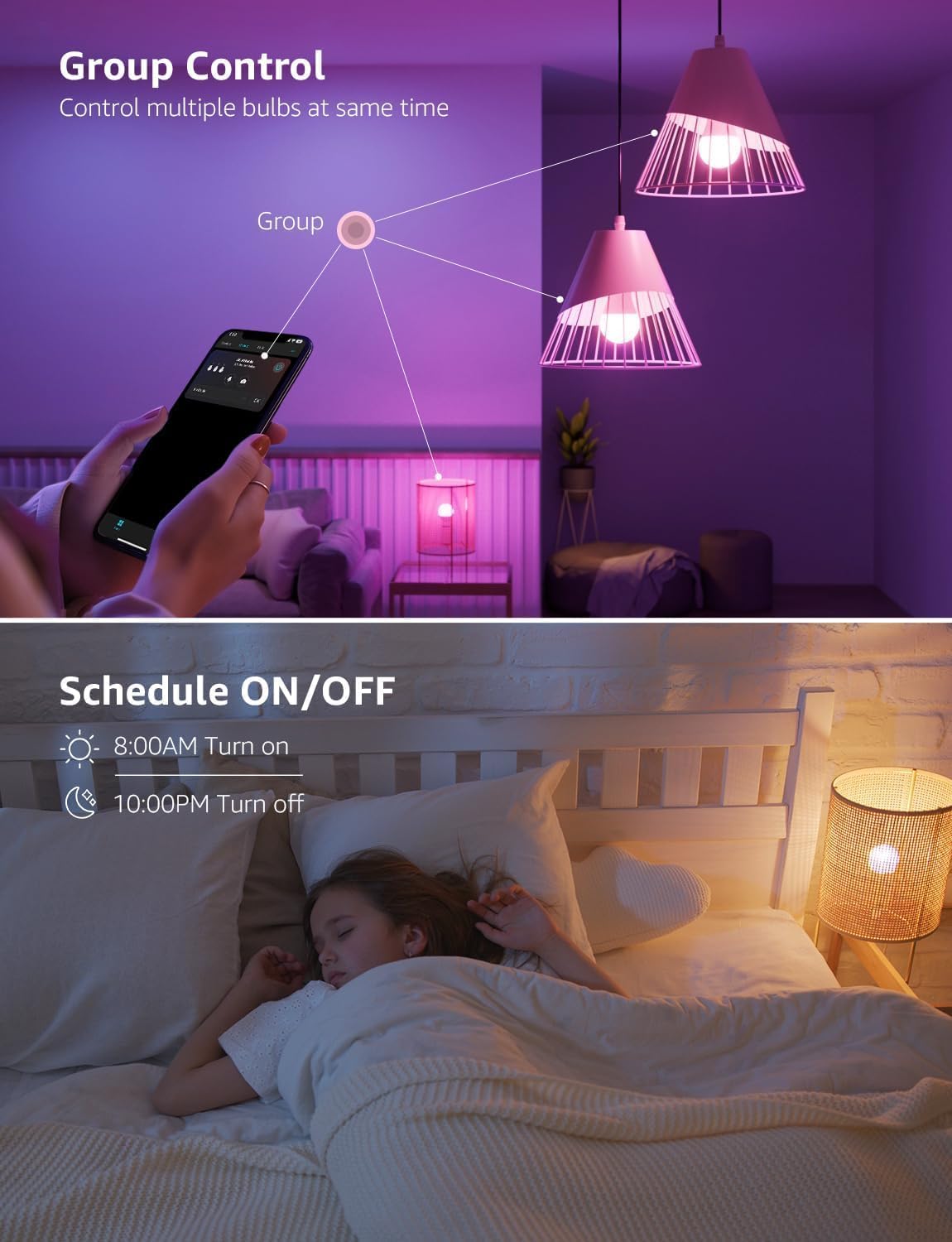 Smart Color-Changing Bulbs
