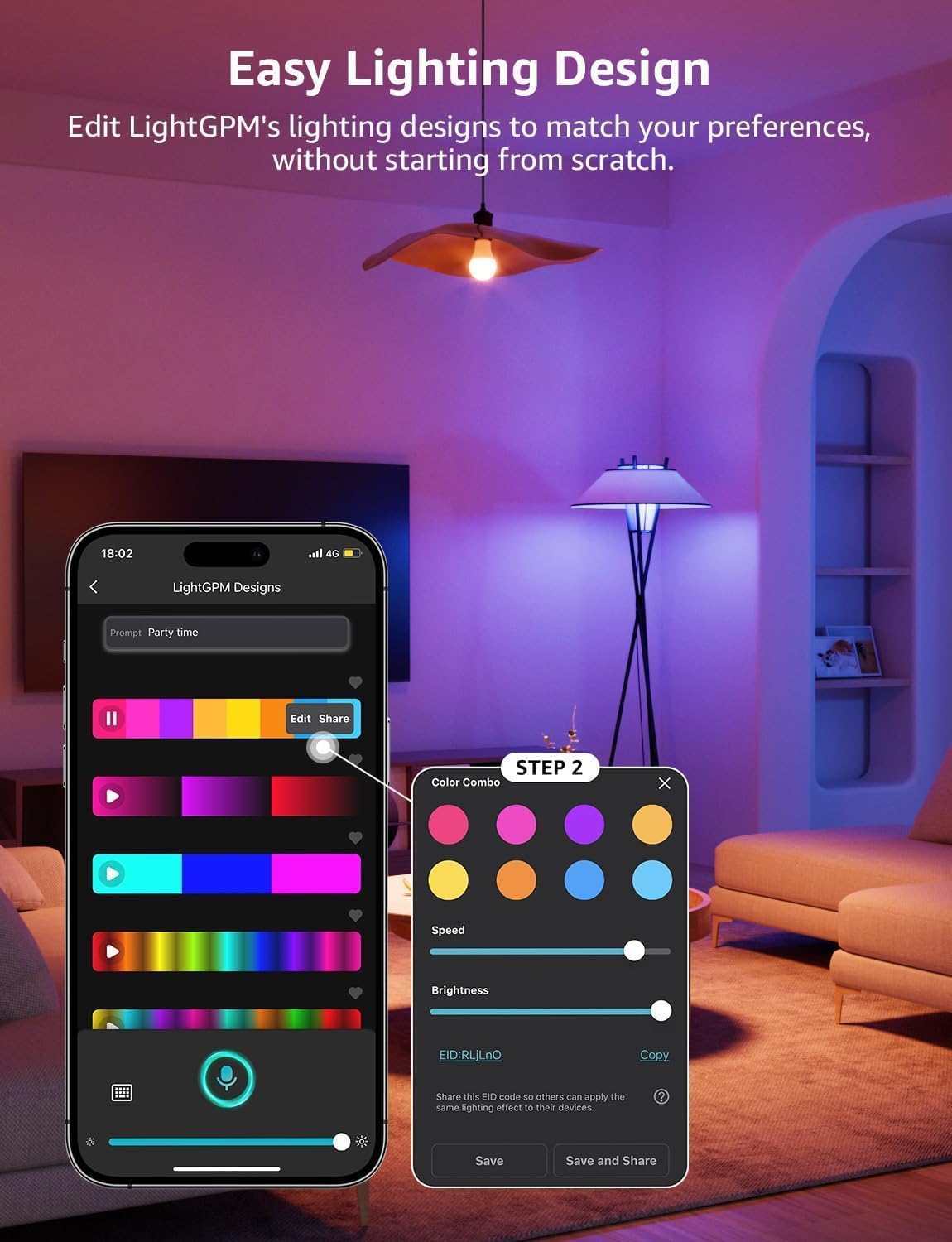 Smart Color-Changing Bulbs
