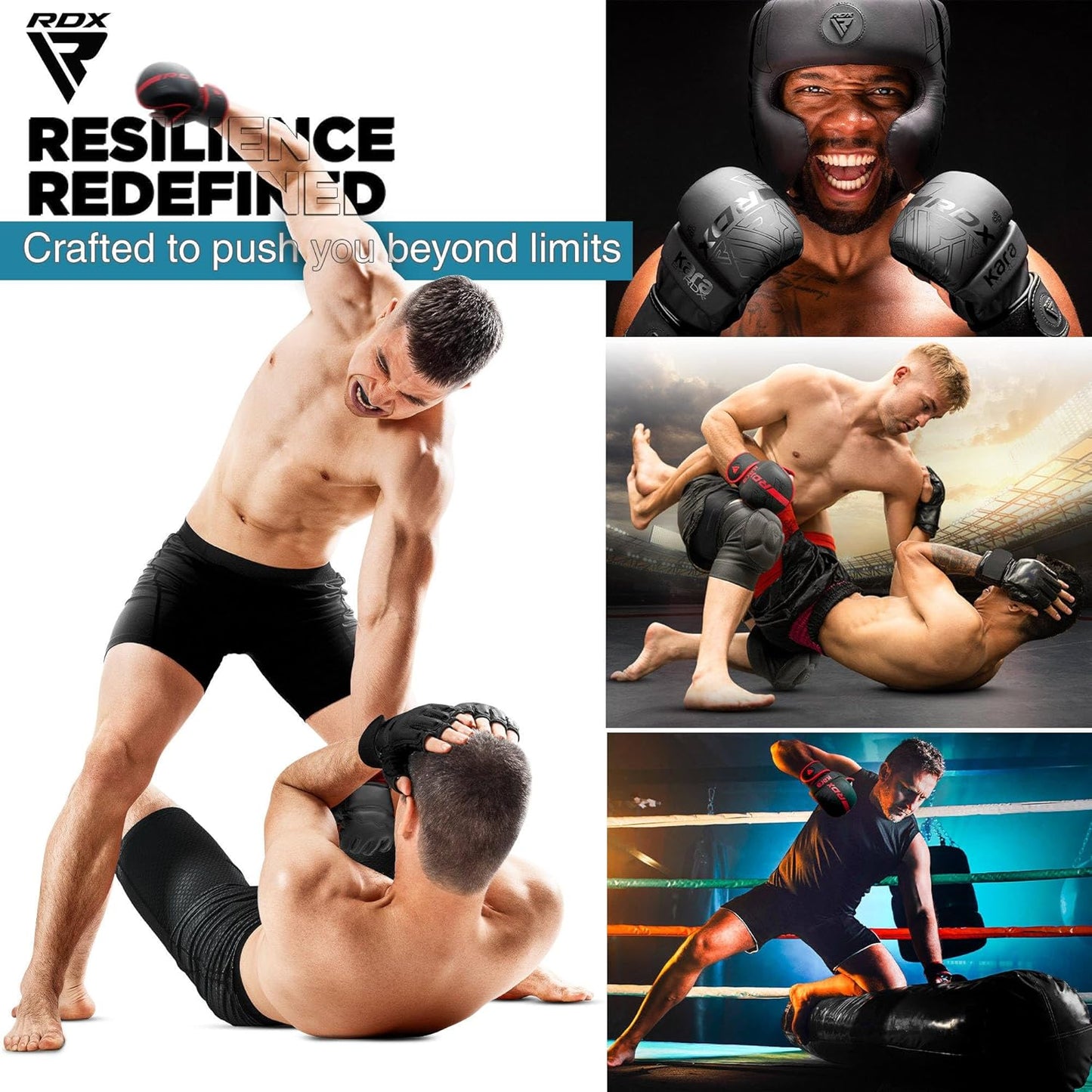 RDX Hybrid MMA Gloves