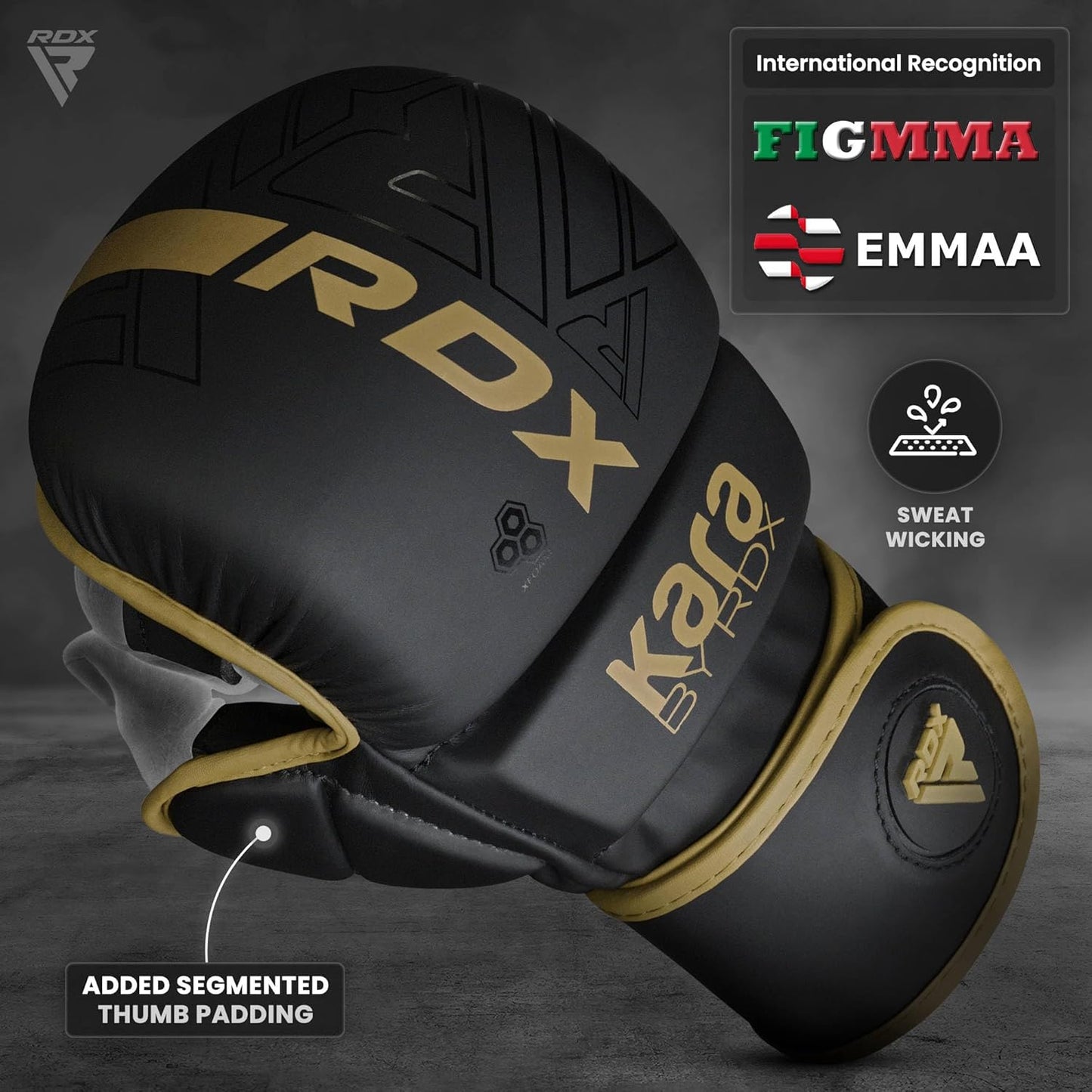 RDX Hybrid MMA Gloves