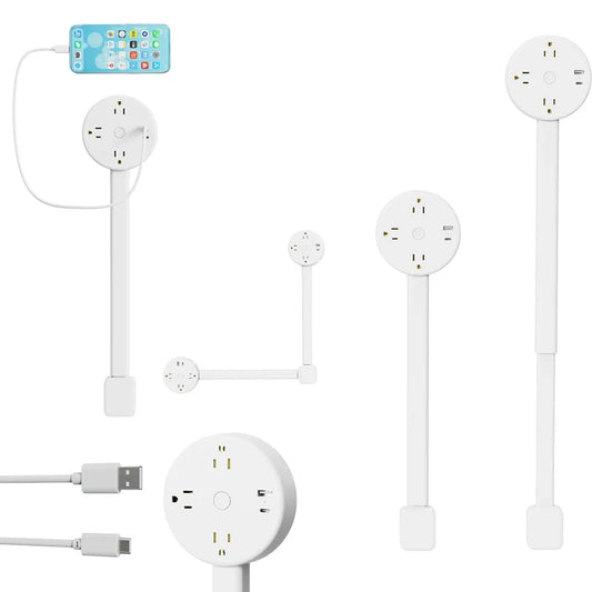 Smart Space-Saving Plug Adapter