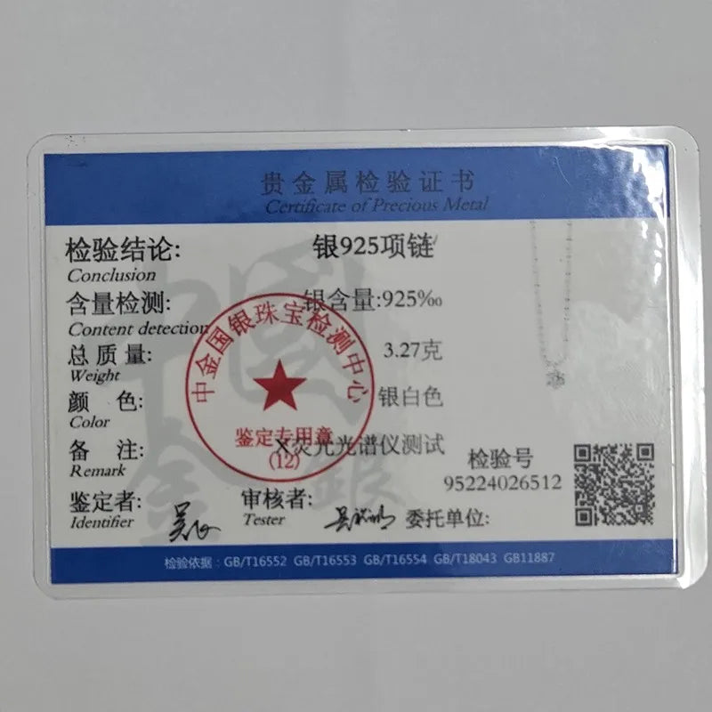 Elegant Moissanite Necklace